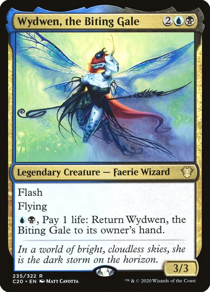 Wydwen, the Biting Gale 235 card from Commander 2020