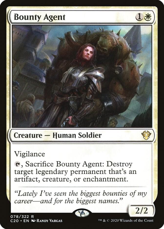 Bounty Agent 78 card from Commander 2020