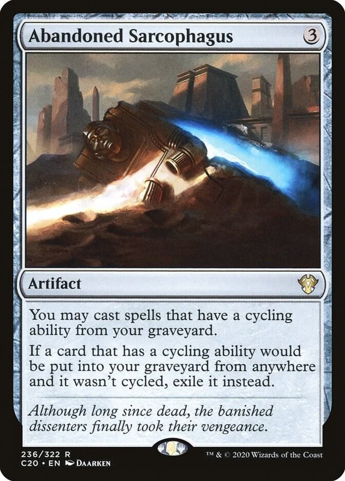 Abandoned Sarcophagus 236 card from Commander 2020