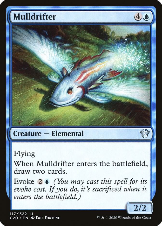 Mulldrifter 117 card from Commander 2020