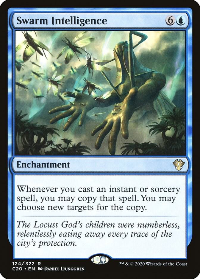 Swarm Intelligence 124 card from Commander 2020