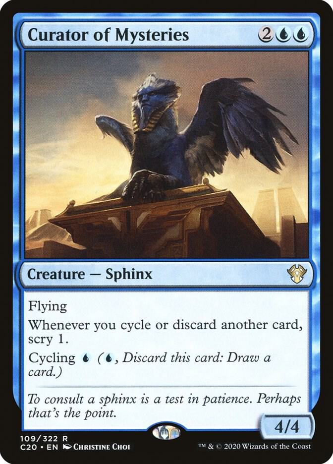 Curator of Mysteries 109 card from Commander 2020