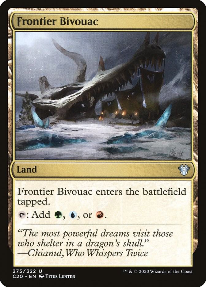 Frontier Bivouac 275 card from Commander 2020