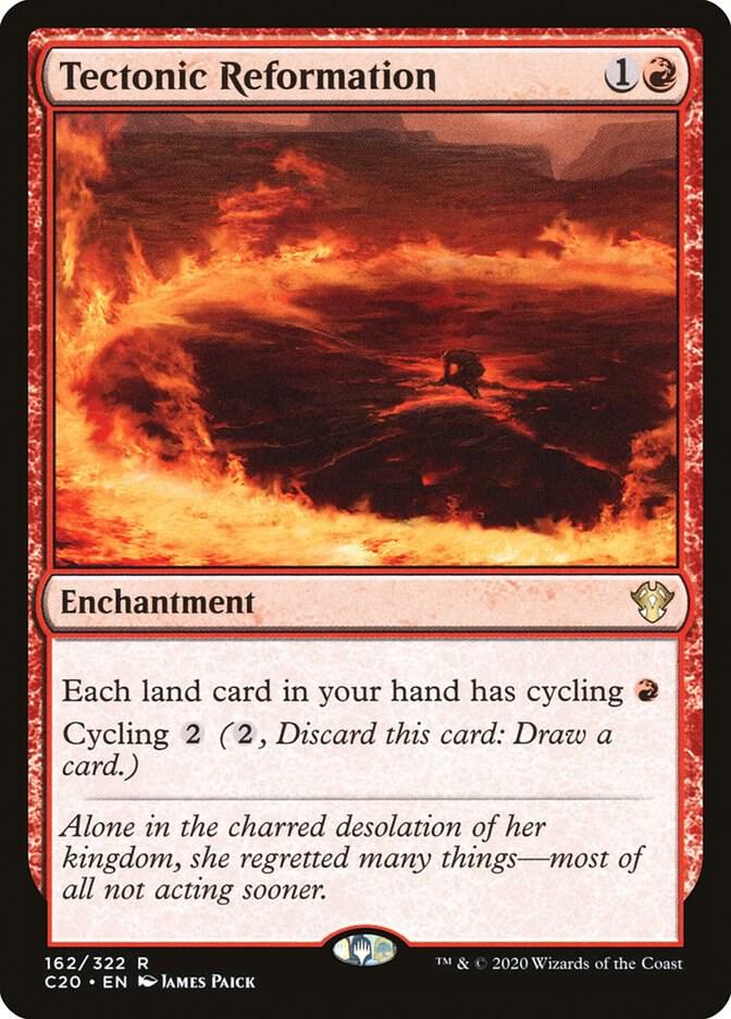 Tectonic Reformation 162 card from Commander 2020