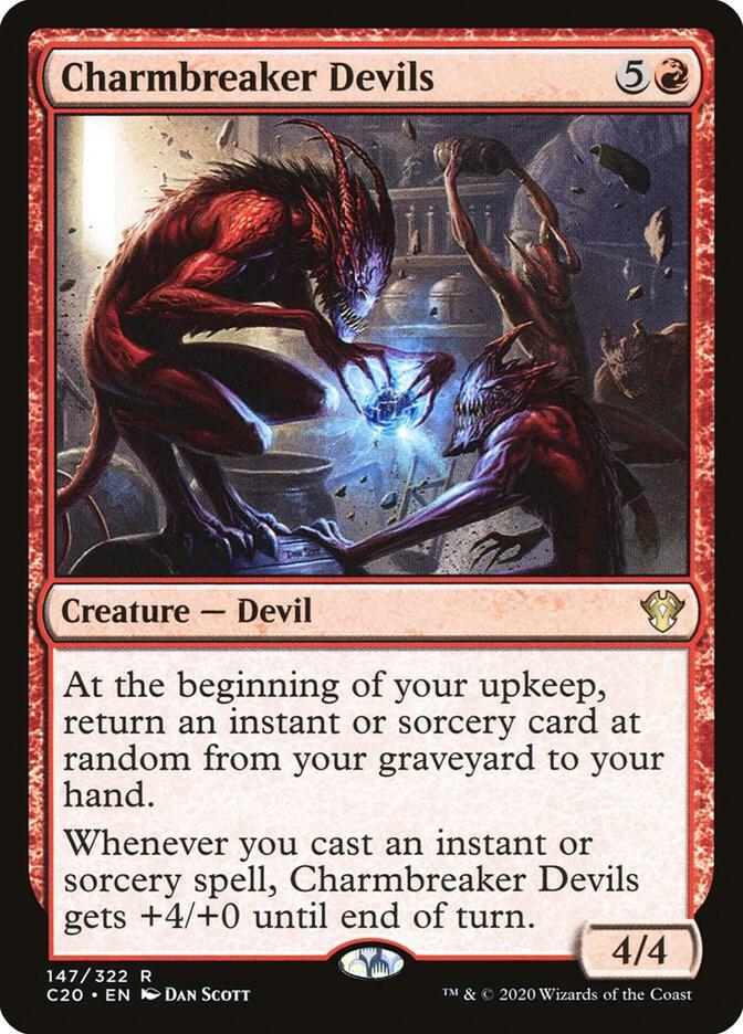 Charmbreaker Devils 147 card from Commander 2020