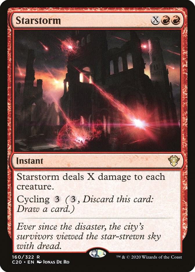 Starstorm 160 card from Commander 2020