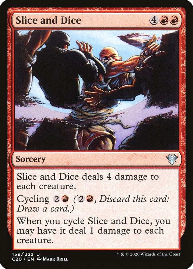 Slice and Dice 159 card from Commander 2020
