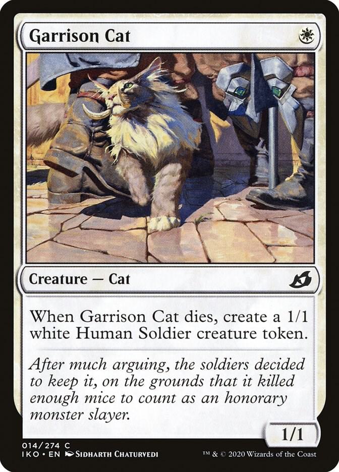 Garrison Cat 14 card from Ikoria: Lair of Behemoths