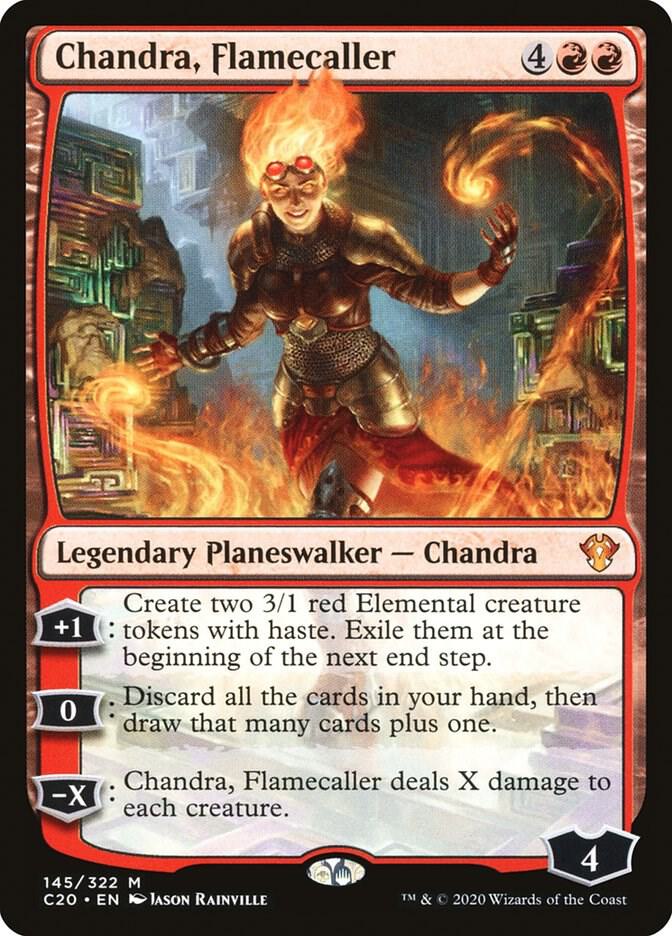 Chandra, Flamecaller 145 card from Commander 2020