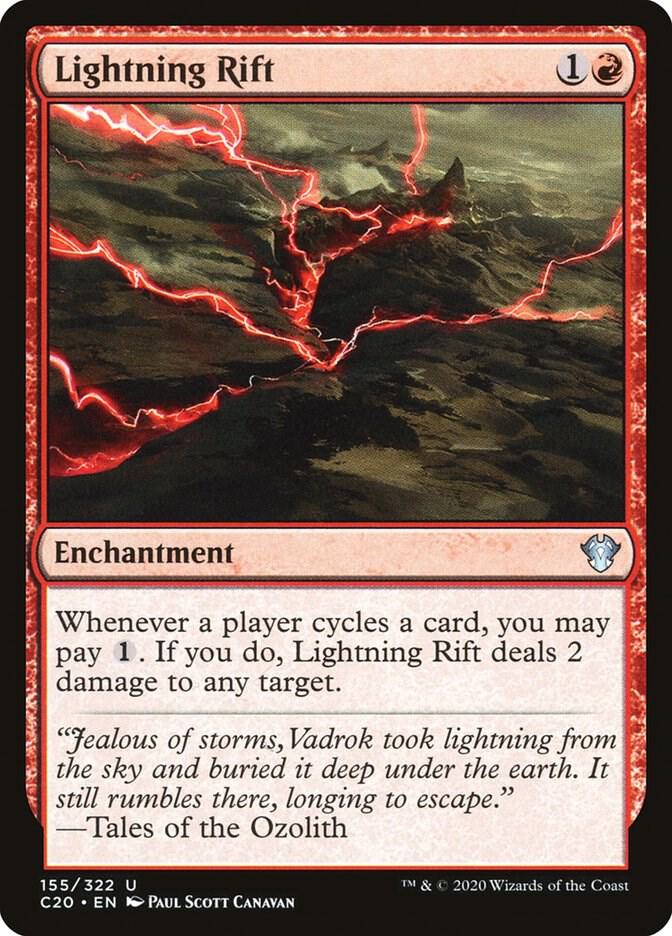 Lightning Rift 155 card from Commander 2020