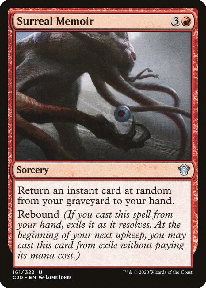 Surreal Memoir 161 card from Commander 2020
