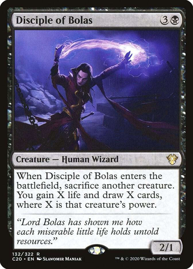 Disciple of Bolas 132 card from Commander 2020