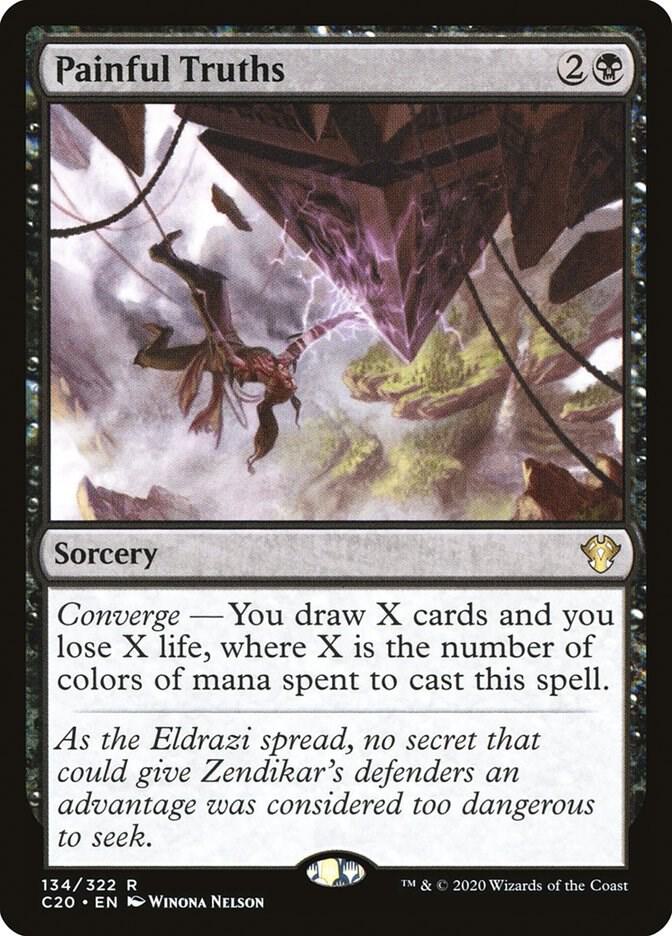 Painful Truths 134 card from Commander 2020