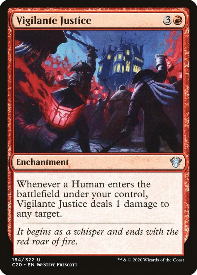 Vigilante Justice 164 card from Commander 2020