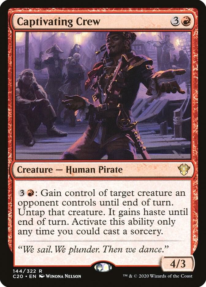 Captivating Crew 144 card from Commander 2020