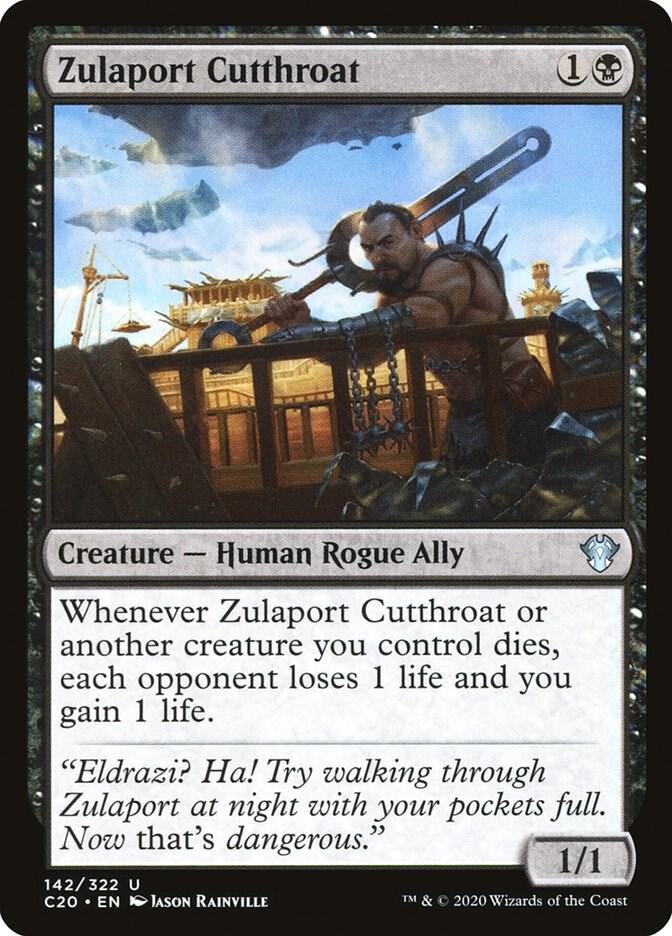 Zulaport Cutthroat 142 card from Commander 2020