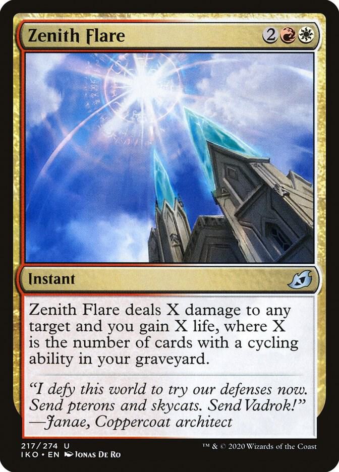 Zenith Flare 217 card from Ikoria: Lair of Behemoths