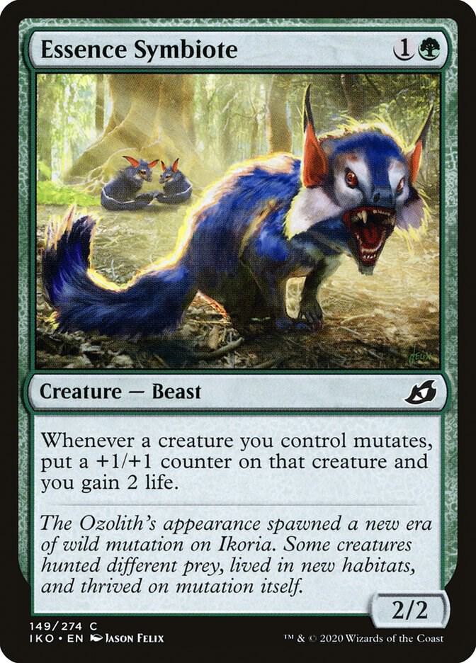 Essence Symbiote 149 card from Ikoria: Lair of Behemoths