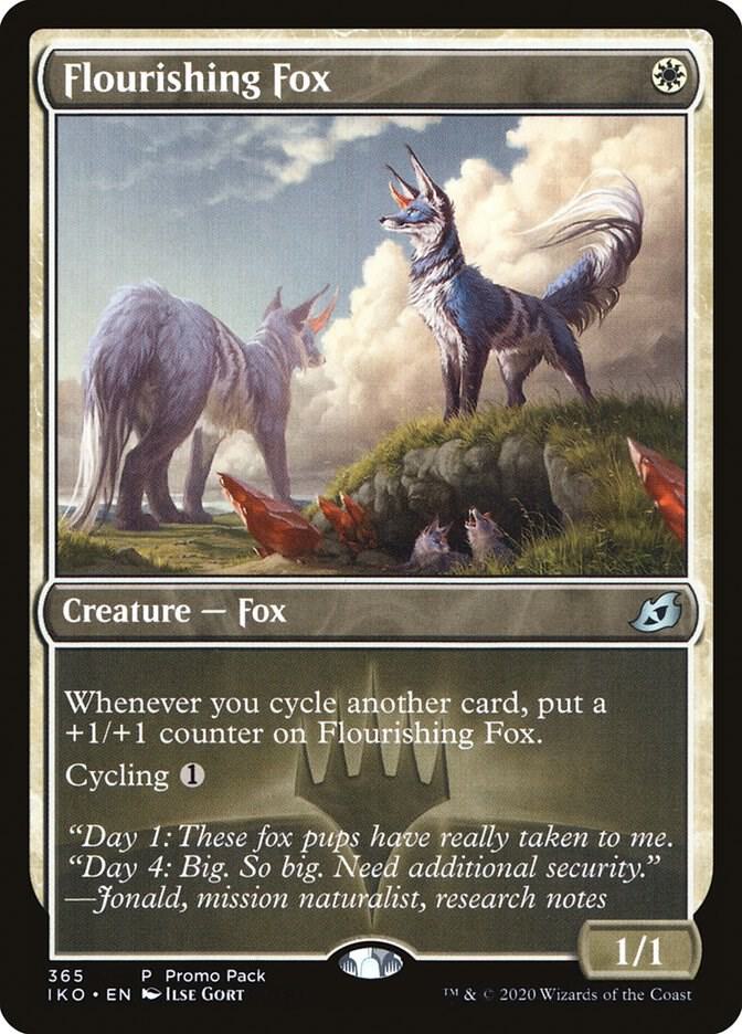 Flourishing Fox 365 card from Promo Pack: Ikoria