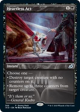 Heartless Act 366 card from Promo Pack: Ikoria
