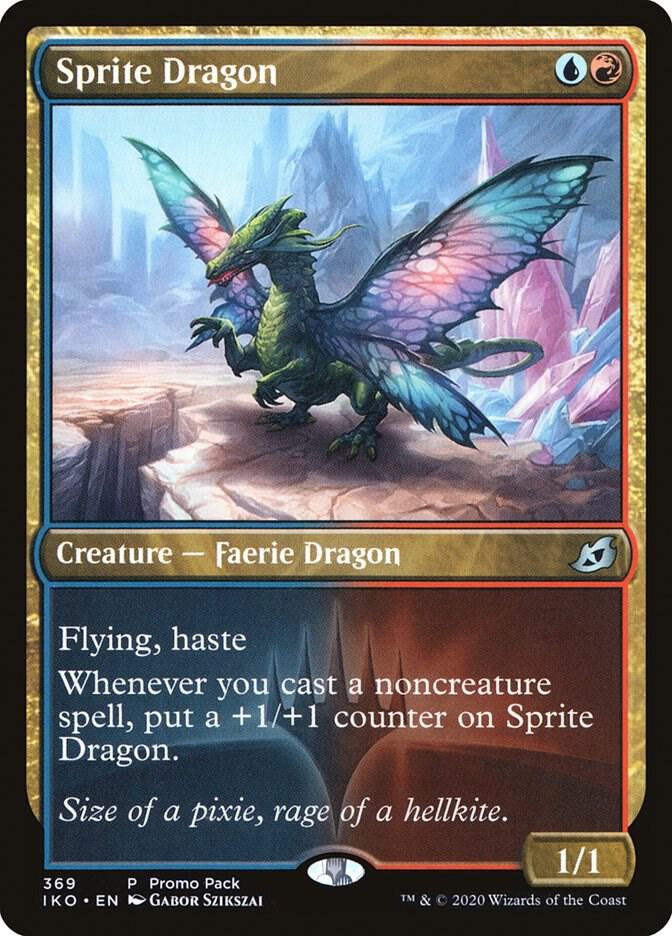 Sprite Dragon 369 card from Promo Pack: Ikoria