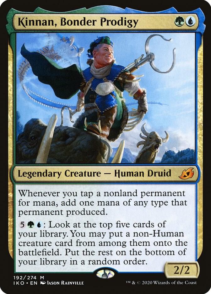 Kinnan, Bonder Prodigy 192 card from Ikoria: Lair of Behemoths