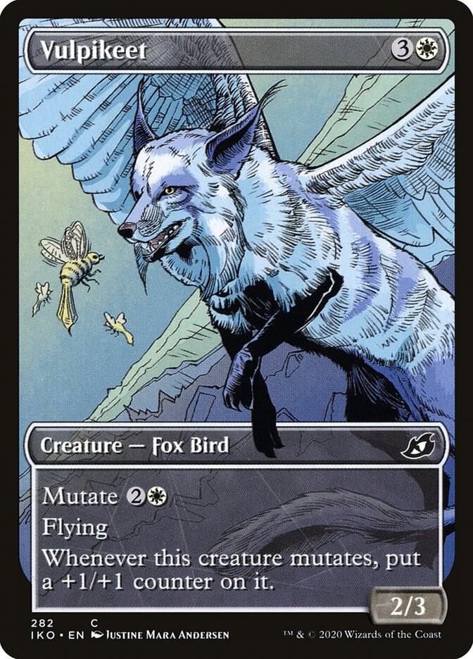 Vulpikeet (Showcase) 282 card from Ikoria: Lair of Behemoths