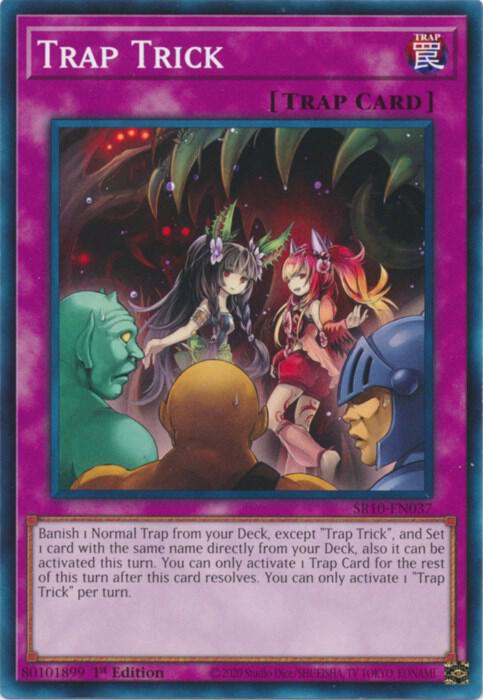 Trap Trick SR10-EN037 card from Structure Deck: Mechanized Madness