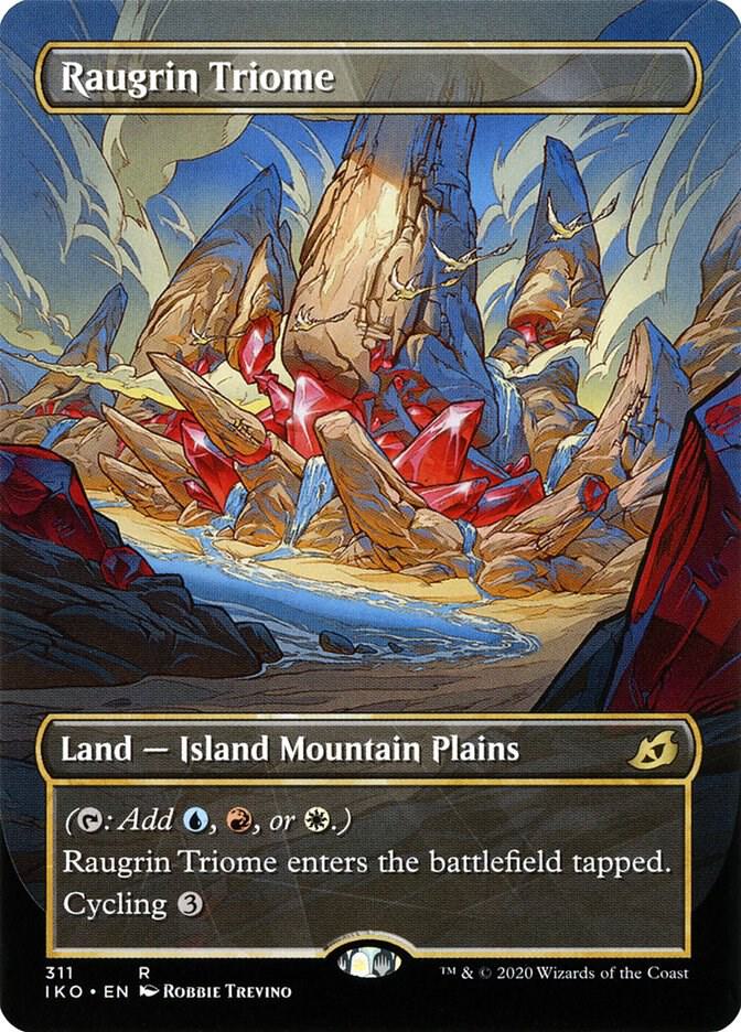 Raugrin Triome (Showcase) 311 card from Ikoria: Lair of Behemoths