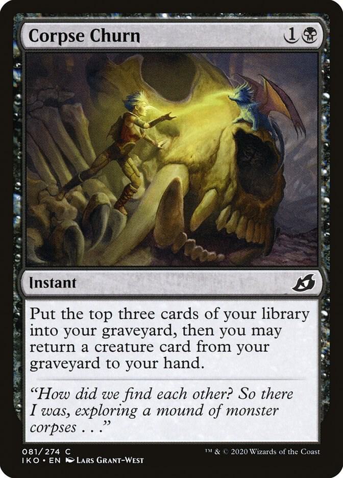 Corpse Churn 81 card from Ikoria: Lair of Behemoths