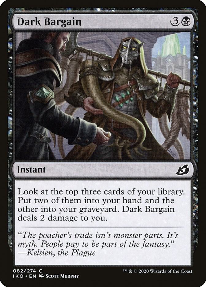 Dark Bargain 82 card from Ikoria: Lair of Behemoths