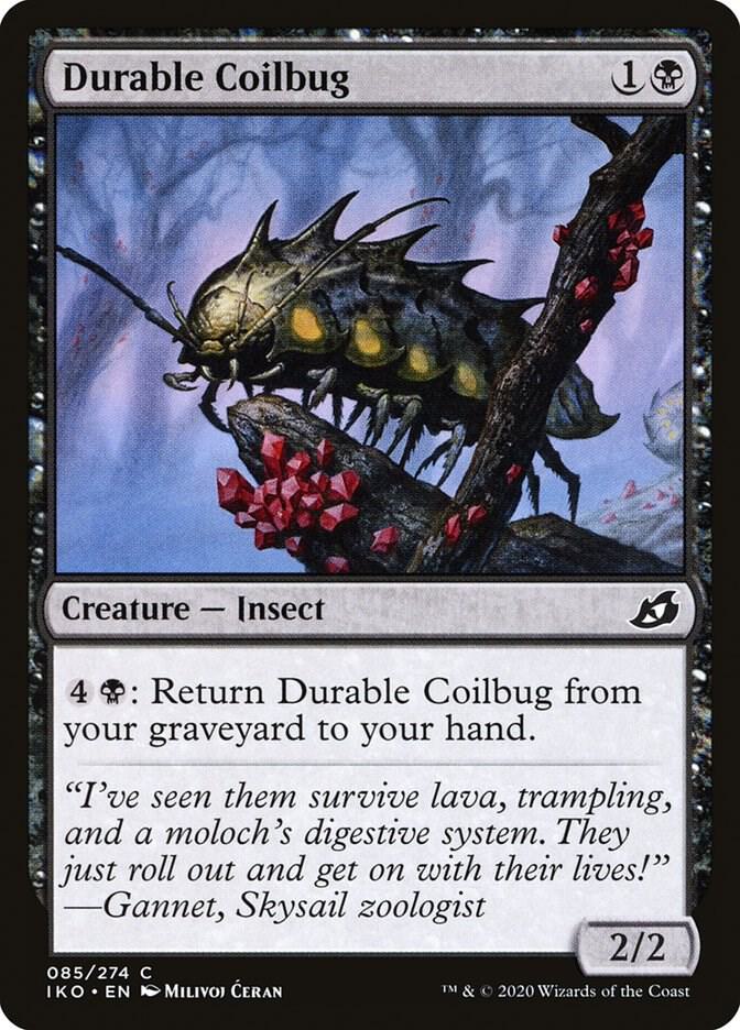 Durable Coilbug 85 card from Ikoria: Lair of Behemoths