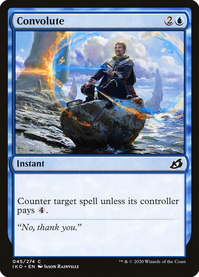 Convolute 45 card from Ikoria: Lair of Behemoths