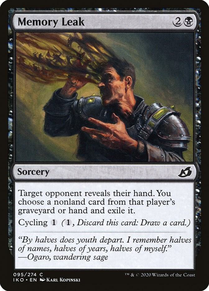 Memory Leak 95 card from Ikoria: Lair of Behemoths