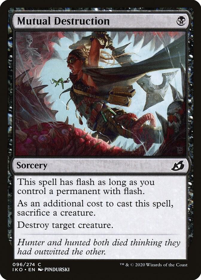 Mutual Destruction 96 card from Ikoria: Lair of Behemoths