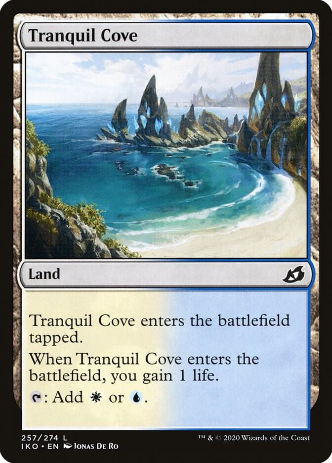Tranquil Cove 257 card from Ikoria: Lair of Behemoths