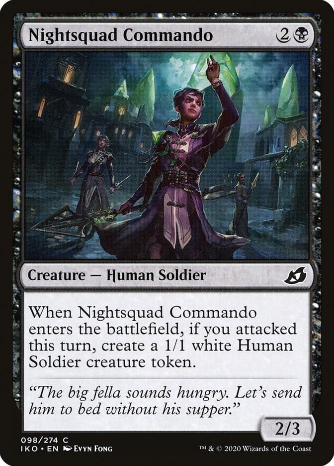 Nightsquad Commando 98 card from Ikoria: Lair of Behemoths