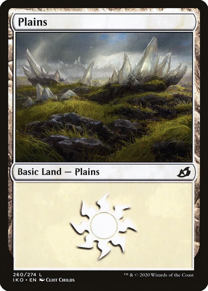 Plains 260 card from Ikoria: Lair of Behemoths