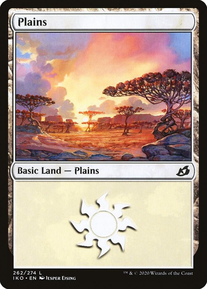 Plains 262 card from Ikoria: Lair of Behemoths