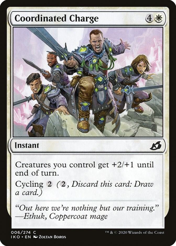 Coordinated Charge 6 card from Ikoria: Lair of Behemoths