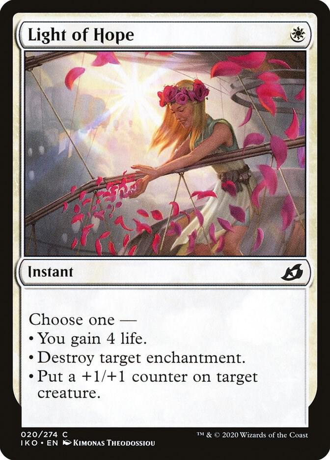 Light of Hope 20 card from Ikoria: Lair of Behemoths