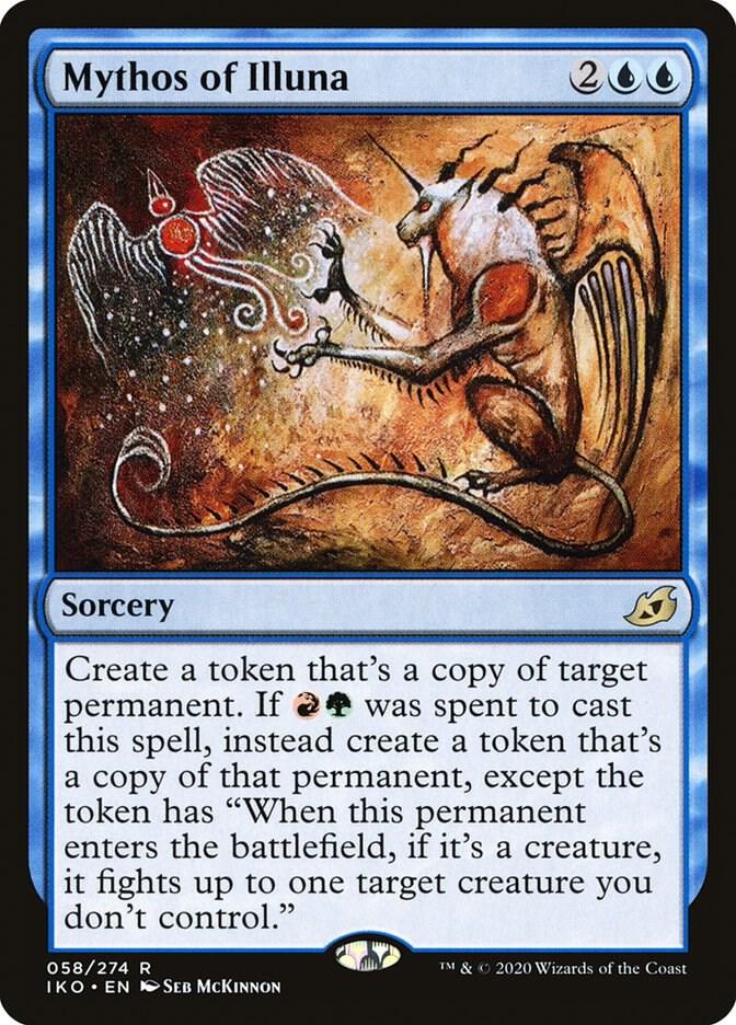 Mythos of Illuna 58 card from Ikoria: Lair of Behemoths