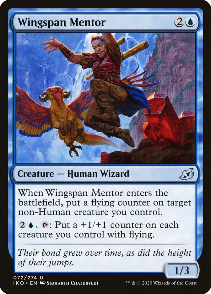 Wingspan Mentor 72 card from Ikoria: Lair of Behemoths