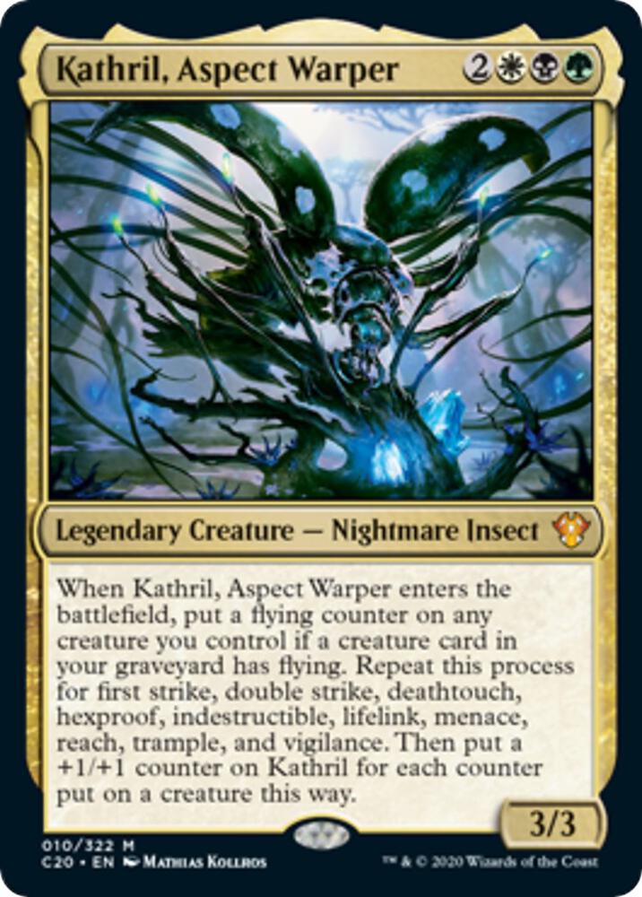 Kathril, Aspect Warper (Commander 2020) 10 card from Oversize Cards
