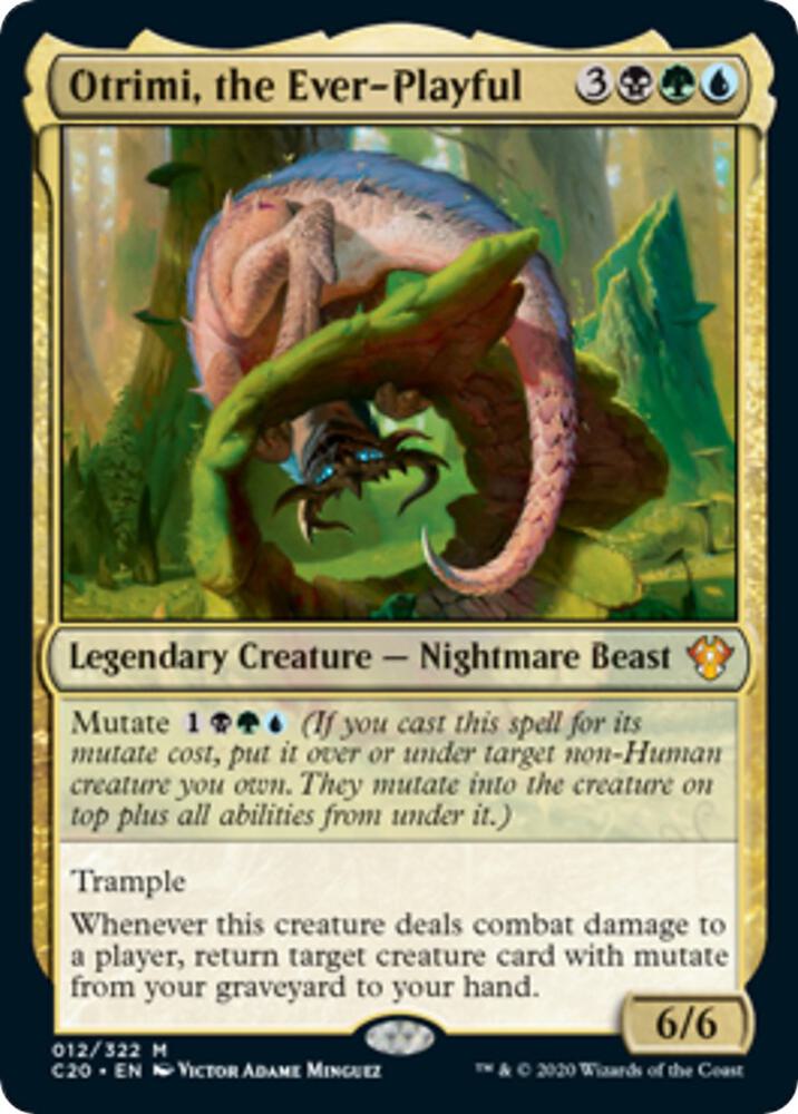 Otrimi, the Ever-Playful (Commander 2020) 12 card from Oversize Cards