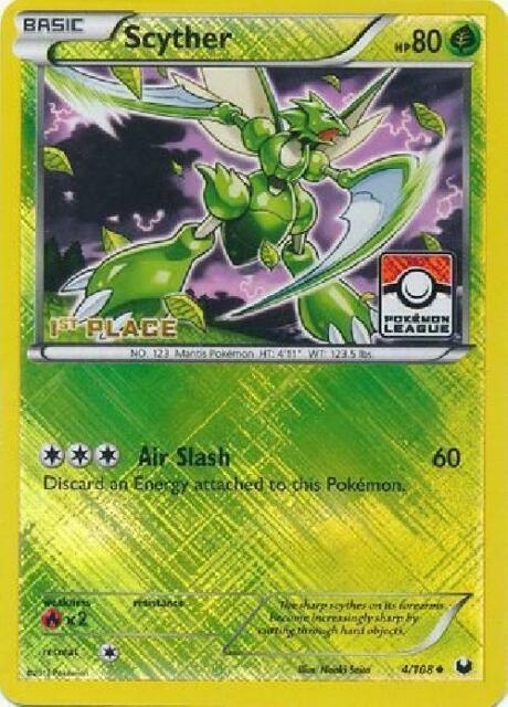 Scyther - 4/108 (Pokemon League) [1st Place] 004/108 card from League & Championship Cards