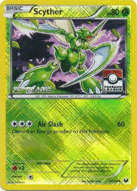Scyther - 4/108 (Pokemon League) [2nd Place] 004/108 card from League & Championship Cards