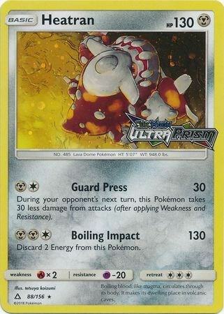Heatran - 88/156 (Prerelease) 088/156 card from Alternate Art Promos