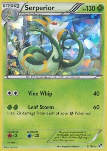 Serperior - 5/114 (Cracked Ice Holo) 005/114 card from Deck Exclusives