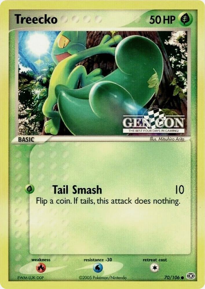 Treecko - 70/106 (GEN CON) 070/106 card from Miscellaneous Cards & Products